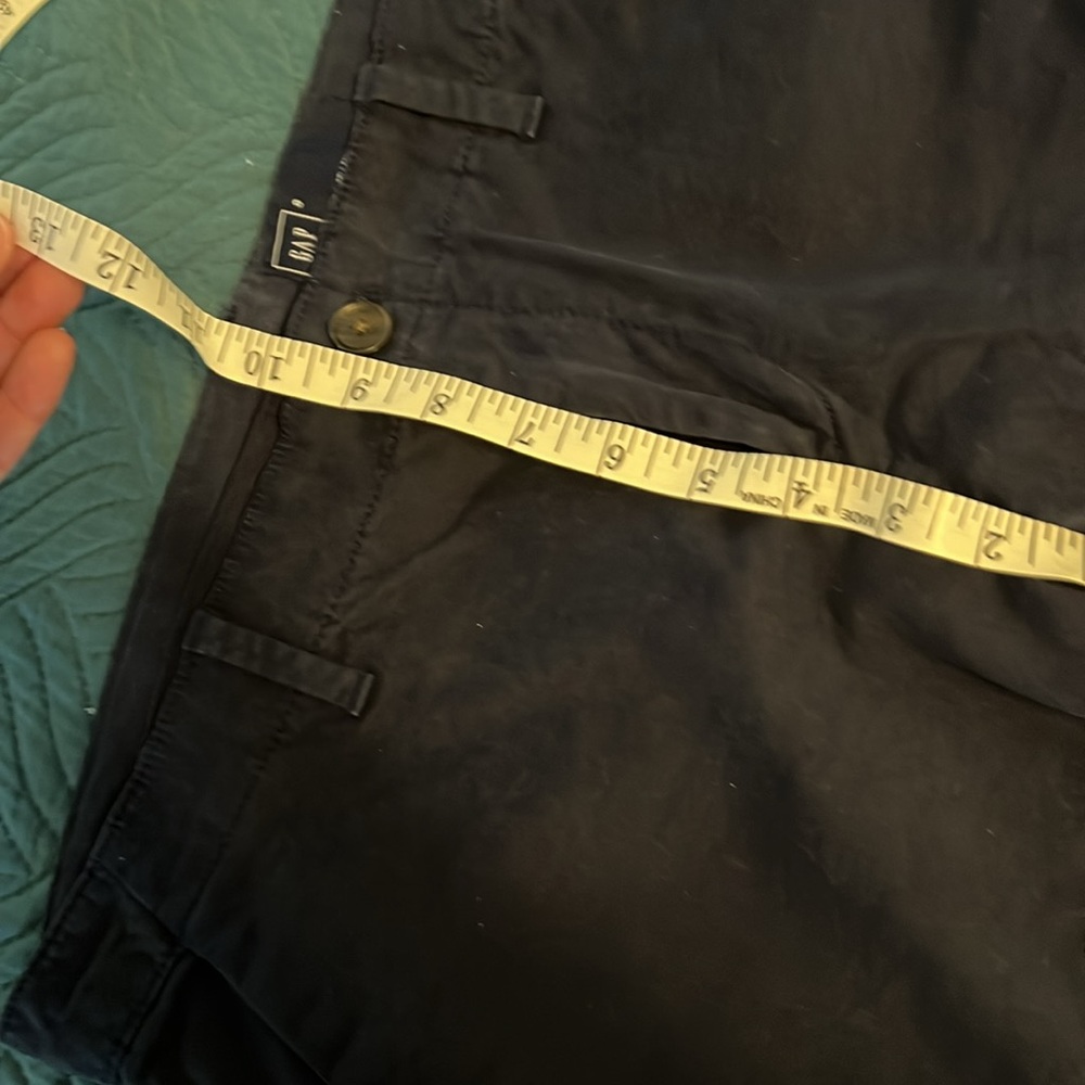 Gap Straight Leg Navy Pants Size 8, EUC - Picture 5 of 9